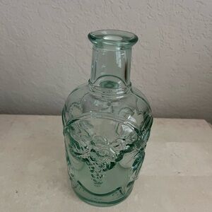 Elegant Green Glass Vase